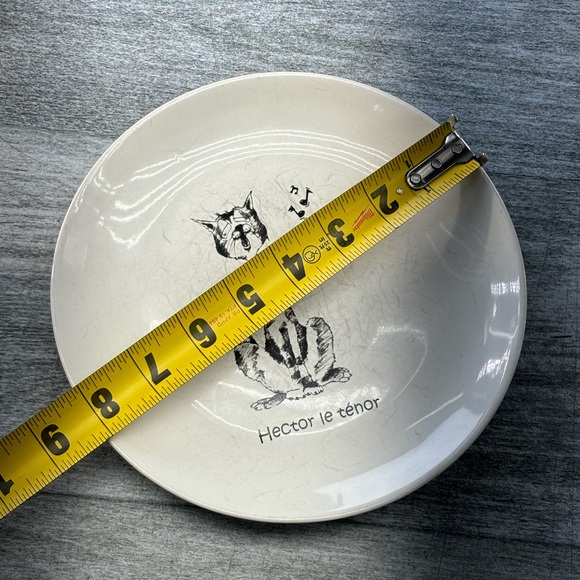 Cats Of Paris Kiss That Frog Cleen Hector The Tenor 8” Plate Hector Le Tenor - Picture 9 of 9